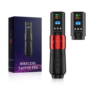 Kit complet de machine à tatouer sans fil à double batterie professionnelle pour une utilisation stable et professionnelle - Product Image 5