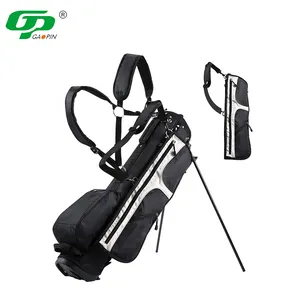 Luxe Golf Stand Bag Custom Logo Nylon Waterdicht Materiaal Mannen Golftas Voor Golf Outdoor Activiteit