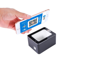 Caja de pago inalámbrica EVAWGIB, lector de código QR 1D 2D, fácil de pagar, pagos de comerciantes de alta velocidad, lector de tarjetas USB A4 negro de 32 bits - Product Image 2