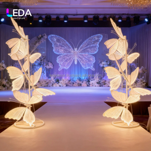 LEDA New Design Wedding Hall Stage butterfly Led Lamp LED Lights for Wedding Party Decoration - Product Image 1
