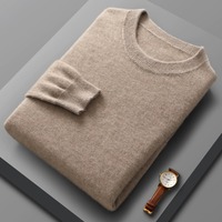 Pull d'hiver pour hommes avec logo personnalisé Pull tricoté en cachemire 100% Design de tricots