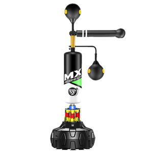 Saco de <span class=keywords><strong>boxeo</strong></span> giratorio multifuncional, altura ajustable, entrenamiento, de pie, con bola de velocidad - Product Image 4
