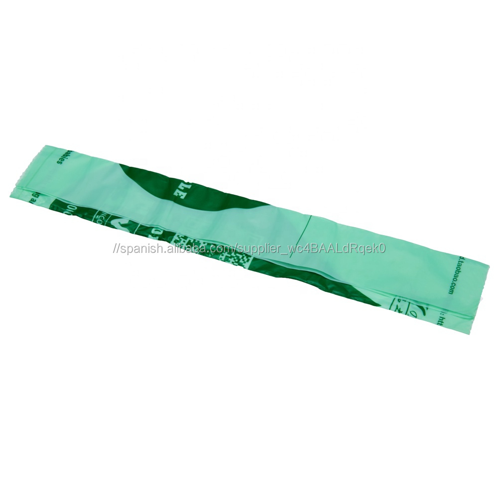 100 galones bolsas de basura compostables bolsa de plástico Biodegradable Bin Liner