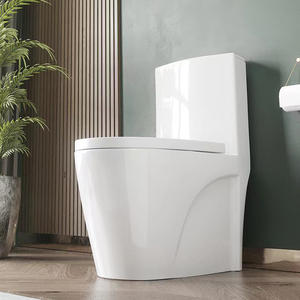 トイレY5201バスルームセラミック便器洗面台ウォッシュダウンワンピース細長い便座 - Product Image 6