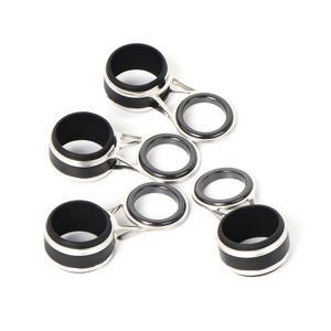 Новый дизайн, прочный кольцо-направляющий из нержавеющей стали для удилищ, для ловли карпа, сома, трески, сардины, для техник ловли на поплавок и нахлыстом под ледом - Product Image 5