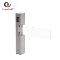 Portillon pivotant Zento Supermarket en acier inoxydable 304, portillon de contrôle d'accès piétonnier automatique avec largeur de passage personnalisable