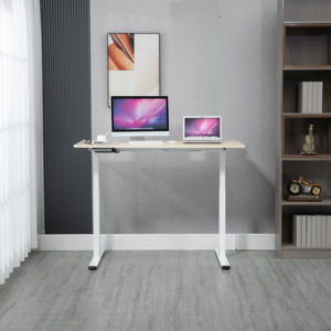 Escritorio de elevación de altura de doble motor ergonómico, mesa de acero, altura ajustable para sentarse, escritorio de pie, escritorio de ordenador de pie - Product Image 1