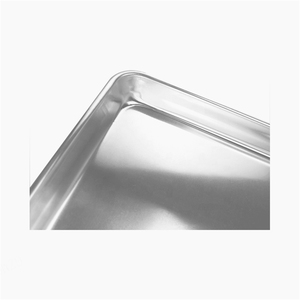 Bandeja para Hornear, Bandeja para Tartas, Bandeja para Hornear Hamburguesas, Brownies, Cocina, <span class=keywords><strong>40x60</strong></span> cm, Antiadherente, para Asar, Ovalada, para 60 Pasteles - Product Image 5