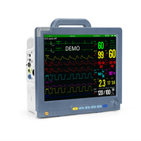 Moniteur vétérinaire VE15 pour instruments chirurgicaux avec écran TFT de 15 pouces, réutilisable pour usage canin
