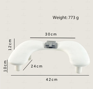 Repose-bras pour manucure réglable en hauteur avec support pour téléphone, repose-main confortable pour outils de salon - Product Image 5