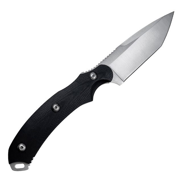 2023 New G10 Handle Tanto Full Tang 440C Tactical Fixed Blade Knife Hunting Knife for Survival