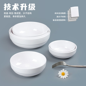 Tazón de ramen Ajisen de melamina imitación porcelana, tazón especial de restaurante para arroz con patas de cerdo, hot pot picante, comercial grande - Product Image 4