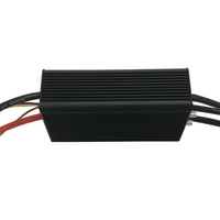 Contrôleur électronique de vitesse (ESC) sans balais haute puissance Flier 120V 300A pour bateaux RC marins et planches de surf électroniques avec boîtier de programmation/fonction de refroidissement par eau