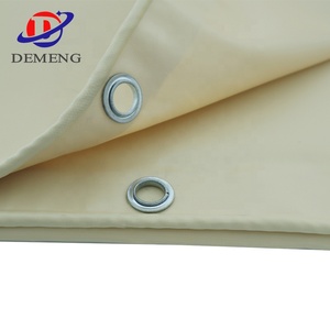 Bâche PVC enduite beige 700g 10x20m résistante aux déchirures pour auvents de camping-car, bâche de protection contre la pluie, prix usine abordable - Product Image 3