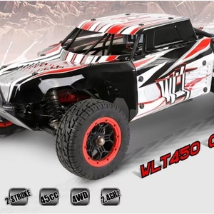ROFUN WLT450 Grand camion RC professionnel 4x4 avec châssis en aluminium CNC 1/5, moteur 2 temps 45CC Nitro à essence, modèle de loisir - Product Image 5