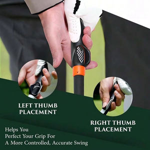 Agarradera de Goma para Golf, Ayuda de Entrenamiento para el Swing del Palo de Golf, Práctica para Mano Izquierda/Derecha - Product Image 4