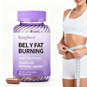 Fabrika Boost metabolizması yardım ağırlık yönetimi YEŞİL ÇAY özü vitaminleri B6 göbek yağ yakma zayıflama kapsülleri - Product Image 1