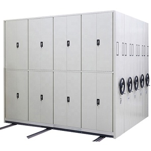 Hệ Thống Kệ Di Chuyển Bằng Thép Kim Loại Để Lưu Trữ Hồ Sơ Thư Viện Hoặc Văn Phòng - Product Image 2