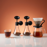 Bouteilles en verre avec pulvérisateur à pompe pour test d'arômes de café, huiles essentielles, thé, parfum, estampage à chaud, testeur d'odeurs WANJING