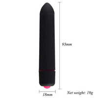 10 Geschwindigkeiten Mini Pocket Rocket Batterie-Kugel Vibrations-Ei Sexspielzeug Klitorisstimulator G-Punkt Bullet Vibrator für Frauen