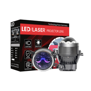 Xenplus cao chùm ánh sáng laser LED sương mù ống kính 6000K 12V xe LHD rhd lái xe đèn pha không thấm nước 45W độ sáng cao sửa đổi đèn - Product Image 3