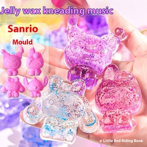 TKT DIY Material Kit Set Jelly Wax Squeeze Fun Wax Seal Cat Paw Beads Silicone Stress Relief Toy Unisex 14 <b>Years</b> - Product Image 5