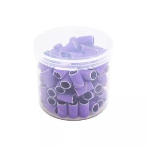 Banda de lijado púrpura para manicura profesional, brocas para quitar esmalte de uñas, venta al por mayor, de fábrica, gran oferta - Product Image 2
