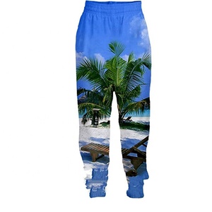 Pantalones vaqueros con estampado de sublimación, diseño personalizado, para fitness, yoga, deporte, gimnasio, venta al por mayor - Product Image 1