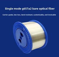 Serat Optik Telanjang Huaneng G652D G657A1 G657A2 50.4KM Single-mode untuk Penggunaan FTTX Garansi 2 Tahun Cina