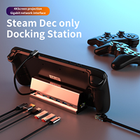 7 en 1 90 Degrés Type C Multi-Fonction Rack USB HUB Prend En Charge PD 100W HDMI 4K RJ45 1000M Ordinateur Portable Tablette Stand Station D'accueil