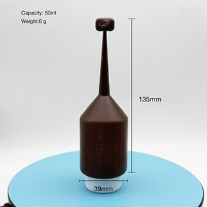 液体薬注射用プラスチックツリートランクボトル50mlメーカー卸売 - Product Image 2