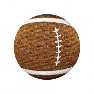Wholesale Baseball Football Sport Ball Patch <b>Hats</b> Bags Appliques <b>Band</b> Club Logo Iron on Embroidery Custom Patches - Product Image 3