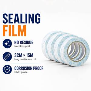 Film d'étanchéité en paraffine pour verrerie de laboratoire, plaques Petri, bouteilles – Film d'étanchéité sans trace pour usage en laboratoire - Product Image 1