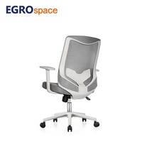 Chaise de bureau pivotante en maille EGROspace, moderne, pour formation, réunion, ordinateur, direction