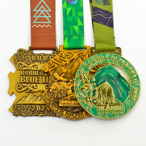 Nhà Máy Tùy Chỉnh Các Loạt Các Đường Mòn Chạy Huy Chương Vàng Kết Hợp Siêu Đường Mòn Chạy Thể Thao Sự Kiện Huy Chương - Product Image 3