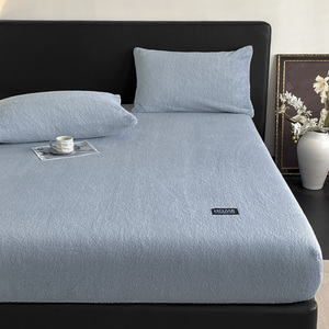 Sábana Bajera Térmica Polar Coral de Tamaño Personalizado-Protector de Colchón Antideslizante con Tela Cepillada Suave - Product Image 1