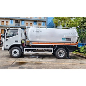 Camion d'aspiration des eaux usées Foton 4x2 de 5000 litres à prix d'usine à vendre - Product Image 5