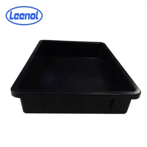 LN-1522121 PCB Storage Container PP Plastic Antistatic ESD Tray/Black ESD Packing Tray