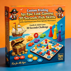 Impression personnalisée Igs Epic Link Gaming 30 Seconds Fish Skittle Family Adult Board Game Pirate <span class=keywords><strong>Splendor</strong></span> Mini Fusion 1 Board Game - Product Image 2