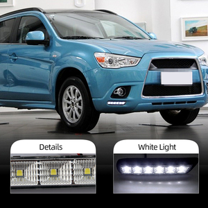 Per <span class=keywords><strong>Mitsubishi</strong></span> <span class=keywords><strong>ASX</strong></span> <span class=keywords><strong>2010</strong></span> 2011 2012 LED DRL luci di marcia diurna luce diurna impermeabile fendinebbia - Product Image 6
