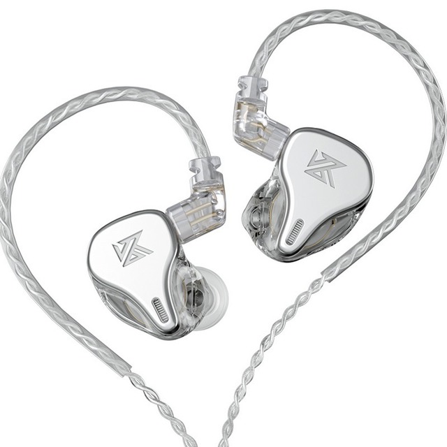 KZ DQ6 3.5mm Wired In-ear Headphones 3DD Dynamic HiFi Music Earphone Sports Headset 2pin Detachable Cable