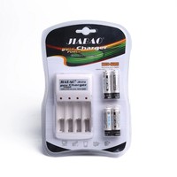 Cuanen 1.2V AA AAA Batterie rechargeable au nickel-cadmium et chargeur, batterie rechargeable 350mAh/600mAh pour jouets