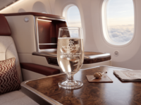 Gobelet en verre léger pour avion, idéal pour la classe affaires – Tasse en cristal incassable pour le service en cabine des compagnies aériennes
