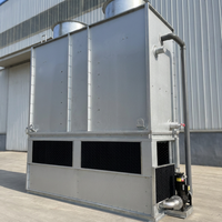 Condenseur par évaporation d'ammoniac Refroidissement par évaporation 700kw Système de refroidissement par évaporation fermé pour alimentation en liquide