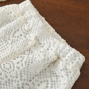 Set Estivo in Cotone Bianco per Ragazze, Due Pezzi con Top Senza Maniche e <span class=keywords><strong>Pantaloni</strong></span> a Gamba Larga, Completo 2 Pezzi per Bambine - Product Image 5