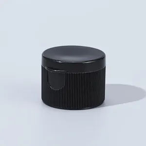 En gros 24/410 Flip Top Cap Pour L'emballage Usine D'approvisionnement Flip Top Cap En Plastique Rond Flip Top Cap Pour Bouteille