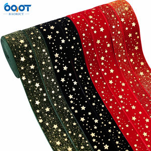 Pita Tersedia, Pita Beludru, Pita Beludru Satu Sisi Merah Terang, Pita Berwarna-warni, Aksesori Pita DIY - Product Image 2