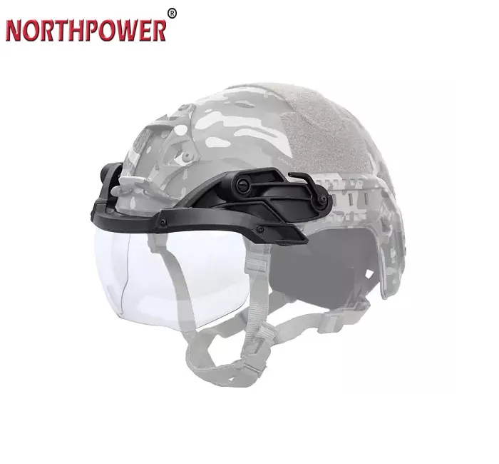 高速ヘルメット保護ヘルメットフリップ調整可能バイザークリア