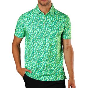 Polos de Golf de Secado Rápido para Hombre, Diseña Tu Propio Cuello Tipo Blade, Camisetas de Golf al Por Mayor - Product Image 1