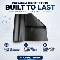 Estate-Shield - Cubierta de PVC para Cocina en Forma de L, Ajuste Preciso, Impermeable, Anti-UV, Resistente, para Isla de Barbacoa